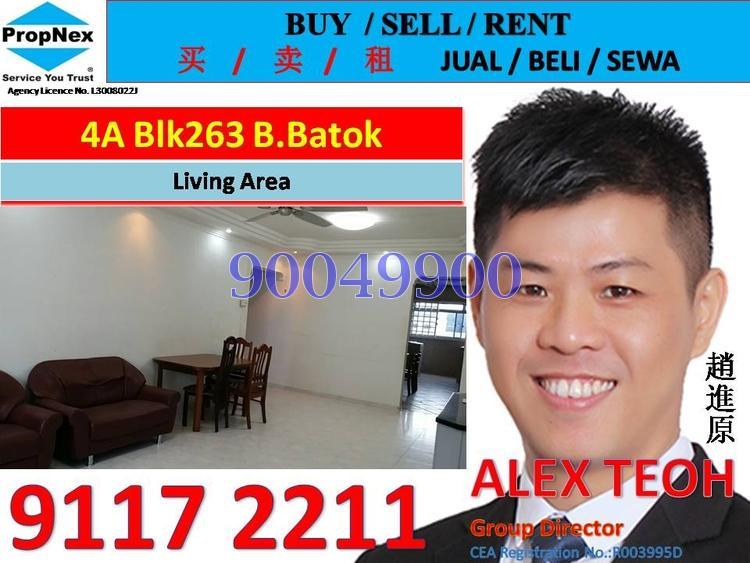 Blk 263 Bukit Batok East Avenue 4 (Bukit Batok), HDB 4 Rooms #124380242